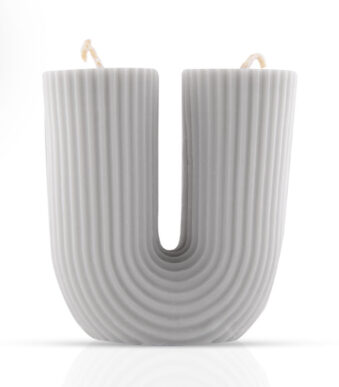 شمع دستساز قالبی مدل یو U طوسی