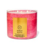 شمع معطر سه فیتیله بس اند بادی ورکز مدل First Date