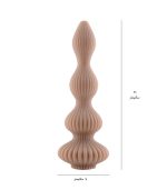 شمع دستساز قالبی مدل آبشاری قهوه ای