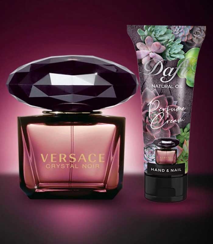 کرم عطری دست و ناخن ورساچه کریستال نویر دافی