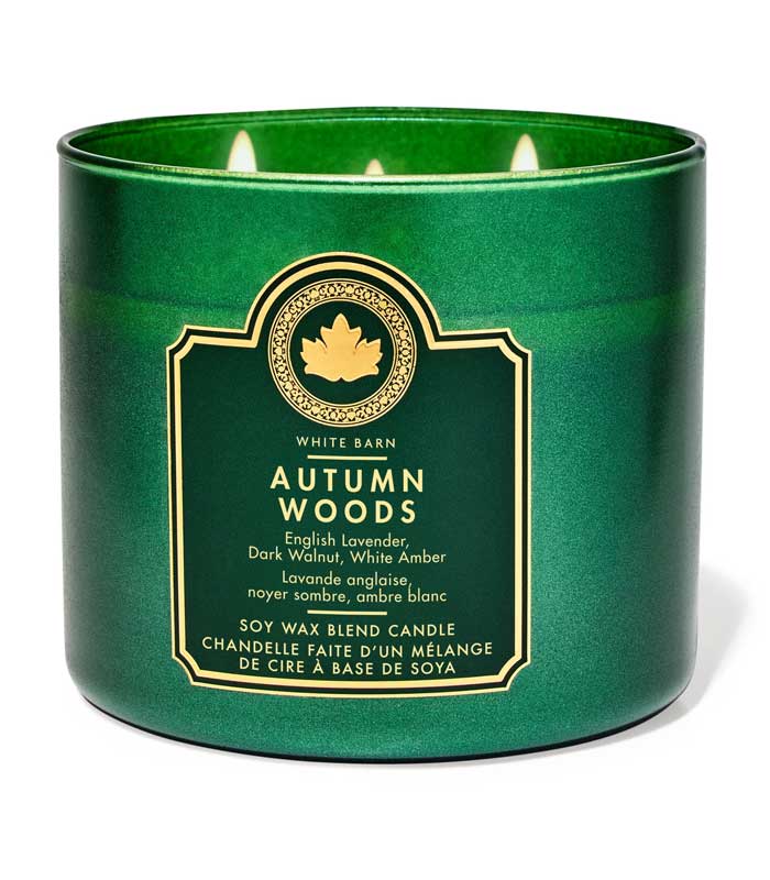 شمع بث اند بادی ورکز مدل Autumn Woods