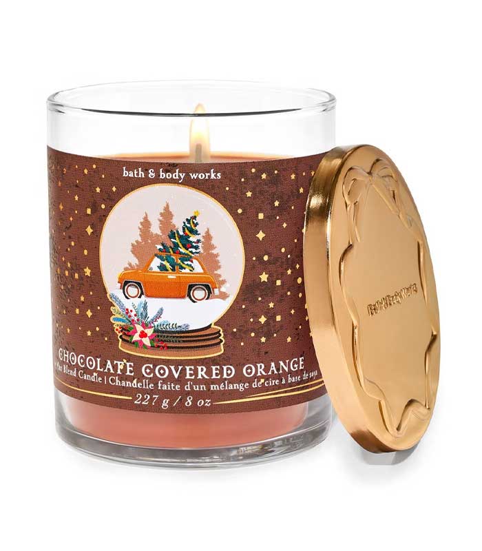 شمع بث اند بادی ورکز مدل Chocolate Covered Orange