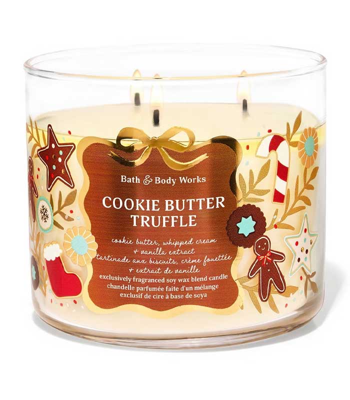 شمع بث اند بادی ورکز مدل Cookie Butter Truffle
