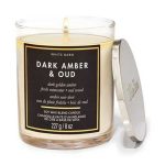 شمع بث اند بادی ورکز مدل Dark Amber & Oud