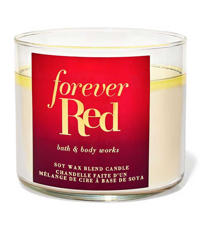 شمع بث اند بادی ورکز مدل Forever Red