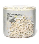 شمع بث اند بادی ورکز مدل Frosted Coconut Snowball