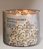 شمع بث اند بادی ورکز مدل Frosted Coconut Snowball