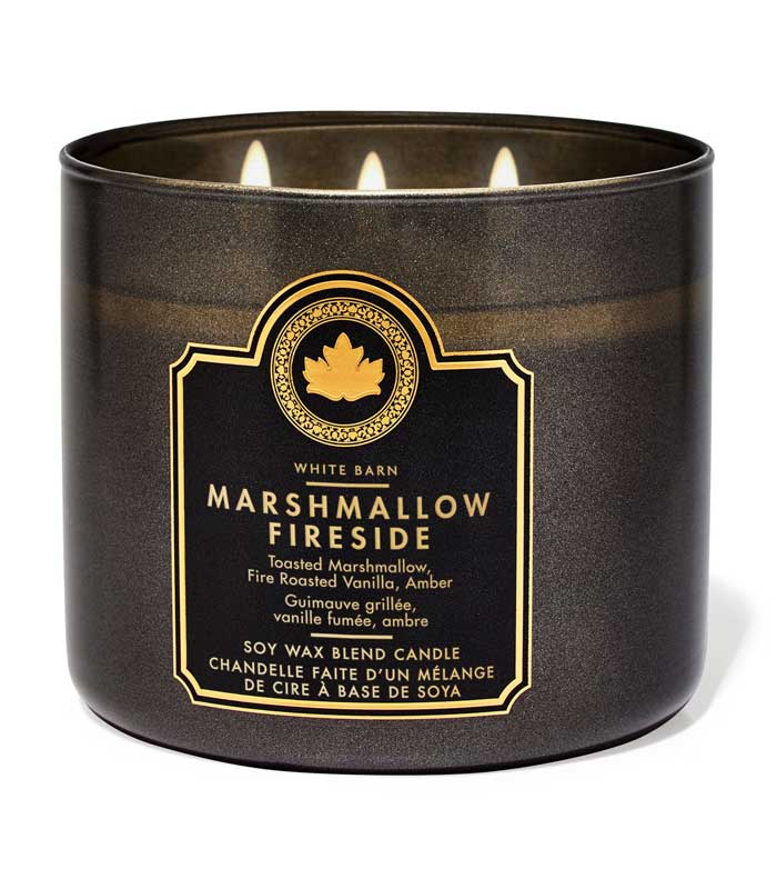 شمع بث اند بادی ورکز مدل Marshmallow Fireside