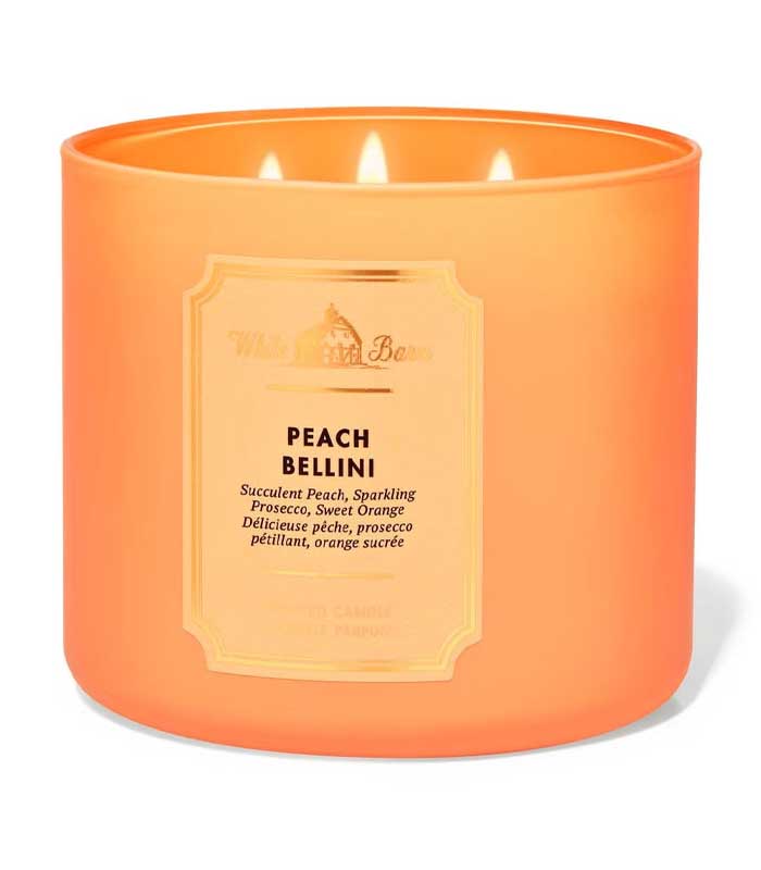 شمع بث اند بادی ورکز مدل Peach Bellini