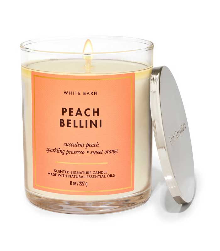 شمع بث اند بادی ورکز مدل Peach Bellini