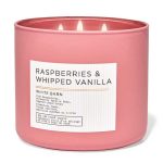 شمع بث اند بادی ورکز مدل Raspberries & Whipped Vanilla