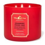 شمع بث اند بادی ورکز مدل Strawberry Pound Cake