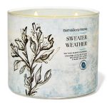 شمع بث اند بادی ورکز مدل Sweater Weather