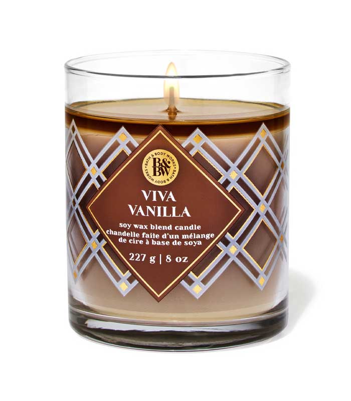 شمع بث اند بادی ورکز مدل viva vanilla