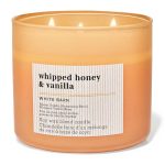 شمع بث اند بادی ورکز مدل Whipped Honey & Vanilla