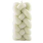 شمع دستساز قالبی مدل بافت سبز