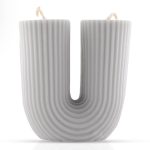 شمع دستساز قالبی مدل یو طوسی