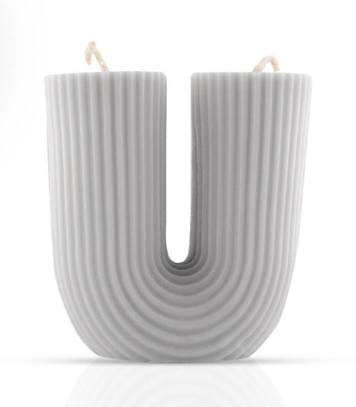 شمع دستساز قالبی مدل یو طوسی