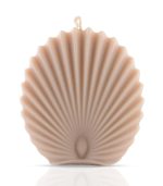 شمع دستساز قالبی مدل صدف کرم