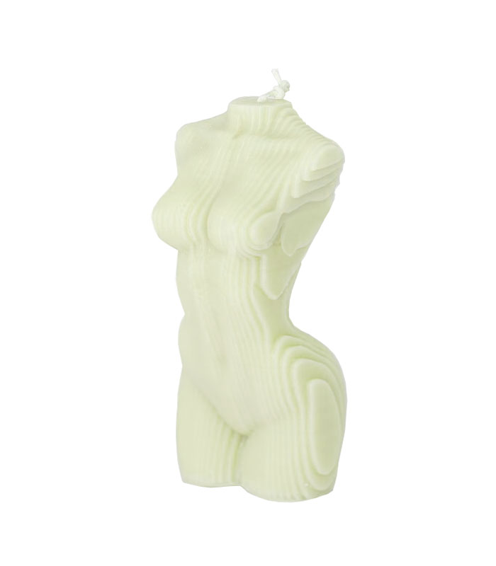 شمع دستساز ونوس سبز