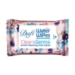 دستمال مرطوب پاک کننده دست و صورت آنتی باکتریال دافی بسته 12 عددی